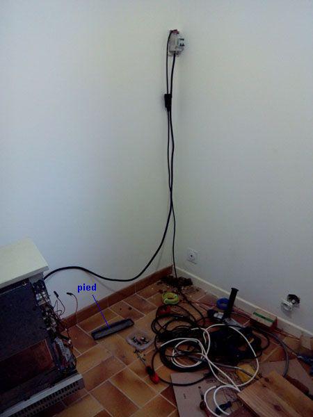 radiateur soulevé